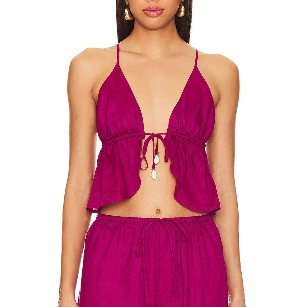 LSPACE Sundown Top NWT - Size S - in berry